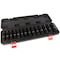 Milton 1/2 in. Drive Deep 6-Point Impact Socket Set, 3/8 in.- 1-1/8 in. SAE, Black Oxide Finish 14-Piece 1300-SS-04 - alternate 3
